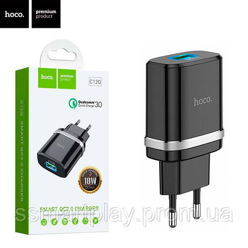 Купить Зарядное Устройство Hoco C12Q QC 3.0 Быстрая Зарядка Блочок ...