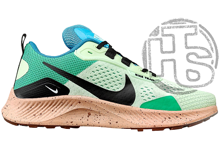 Чоловічі кросівки Nike Pegasus Trail 3 Yellow Green Orange ALL10967, фото 1