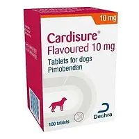 Кардишур 10 мг Cardisure, при сердечной недостаточности у собак, блистер 10 таблеток