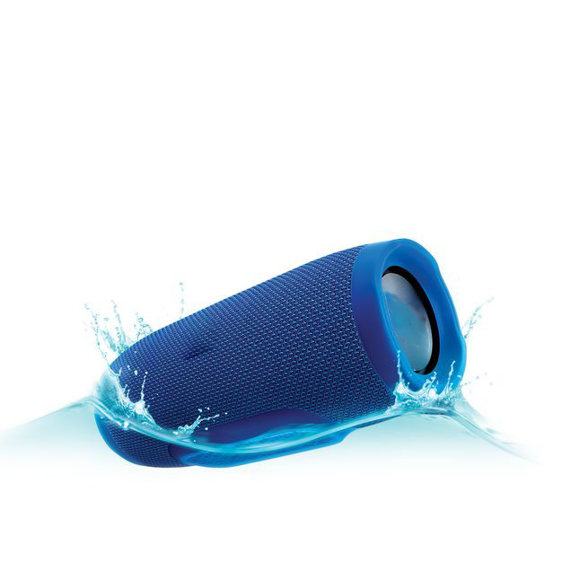Портативная bluetooth колонка MP3 плеер E3 CHARGE3 waterproof водонепроницаемая Power Bank Blue - фото 1 - id-p1930649105