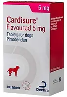 Кардишур 5 мг Cardisure, при сердечной недостаточности у собак, блистер 10 таблеток