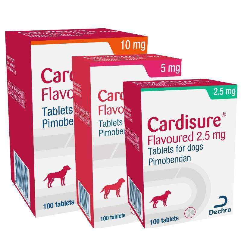 Кардишур 5 мг Cardisure, при сердечной недостаточности у собак, упаковка 100 таблеток - фото 1 - id-p1930657287