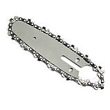 Шина 10 см + ланцюг Saw Chain (1/4 крок, 28 ланок, паз 1.1 мм), комплект 2в1 для пили, фото 3