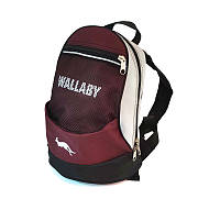 Молодежный рюкзак Wallaby 152bl 27*21*12см бордовый, Украина