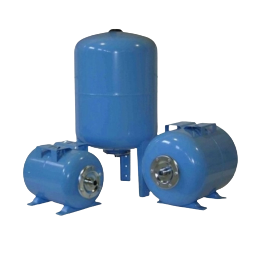 Гідроакумулятор 80л горизонтальний SantehPlast, фото 1