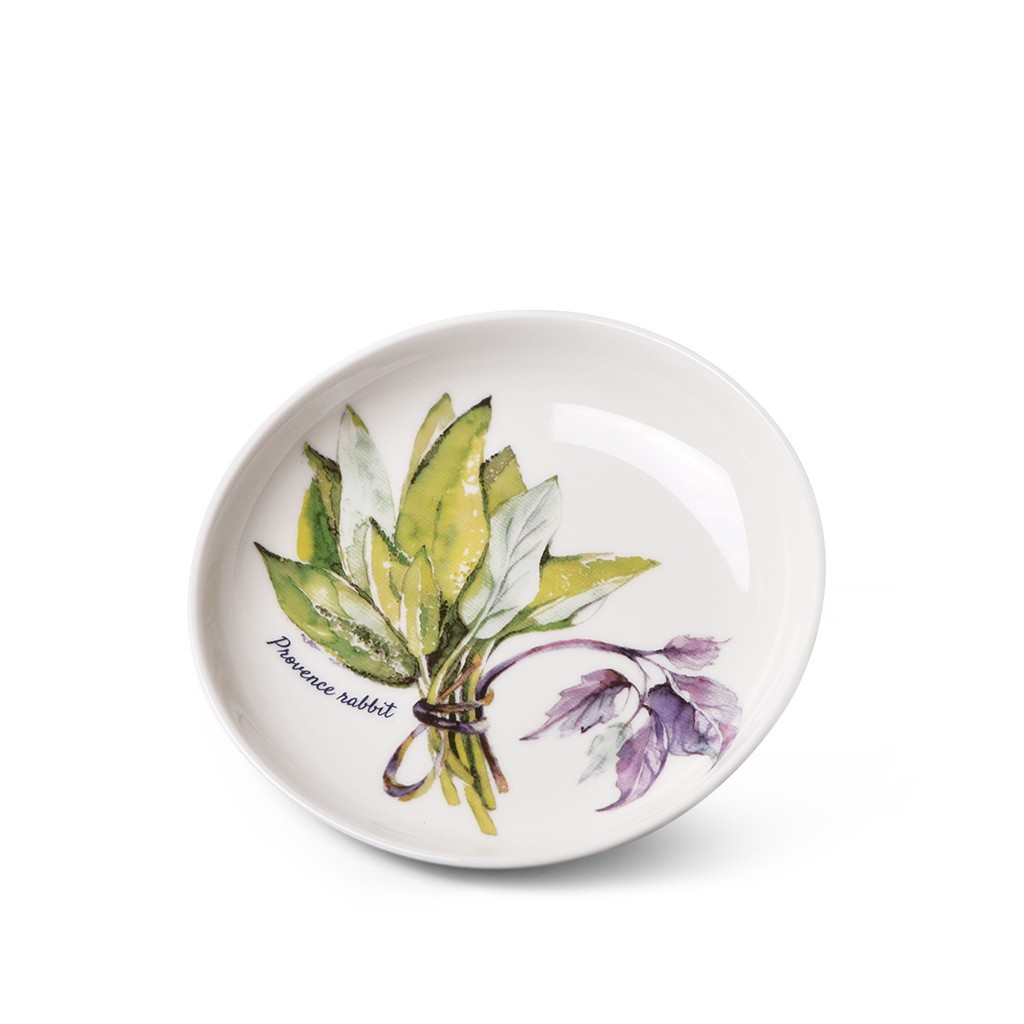 Тарілка "Provence rabbit" 15х2.5см з фарфору Fissman