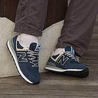 Кроссовки мужские New Balance 574 Classic Blue кроссовки new balance 574 кросівки нью беланс чоловічі