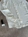 Чоловіча сорочка M184 біла S, M, L, фото 5