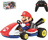 Carrera Super Mario Kart 1:16 RC 2,4 ГГц  автомобіль Маріо карт із звуком на радіокеруванні, фото 6