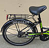 Складаний велосипед Mustang Folding 24 дюйми, з багажником, крилом і фарою, фото 8