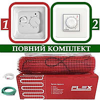 8,0 м² (1400W) Нагрівальний мат у плитку Flex EHM-175 + механічний терморегулятор 2