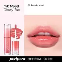 Peripera Ink Mood Glowy Tint 03 Rose In Mind Рідкий тінт для губ, 4г