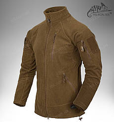 Універсальна тактична флісова кофта Helikon Tex ALPHA TACTICAL Jacket (coyote)