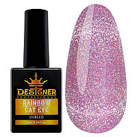 Гель лак Rainbow Cat Eye Дизайнер для ногтей (голографический, кошачий глаз), 9 мл. № 05