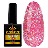 Гель лак Rainbow Cat Eye Дизайнер для ногтей (голографический, кошачий глаз), 9 мл. № 06