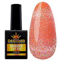 Гель лак Rainbow Cat Eye Дизайнер для ногтей (голографический, кошачий глаз), 9 мл. № 08