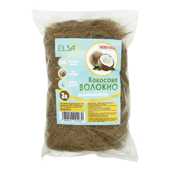 Кокосовое Волокно Elsa 3 Л (kvol-3l) — в Категории "Субстраты, Компосты ...