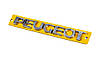 Напис Peugeot 8665.PW (137мм на 15мм) для Peugeot 207, фото 3