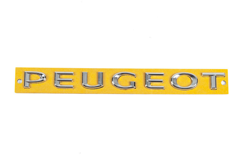 Напис Peugeot (173мм на 15мм) для Peugeot 508 2010-2018 рр