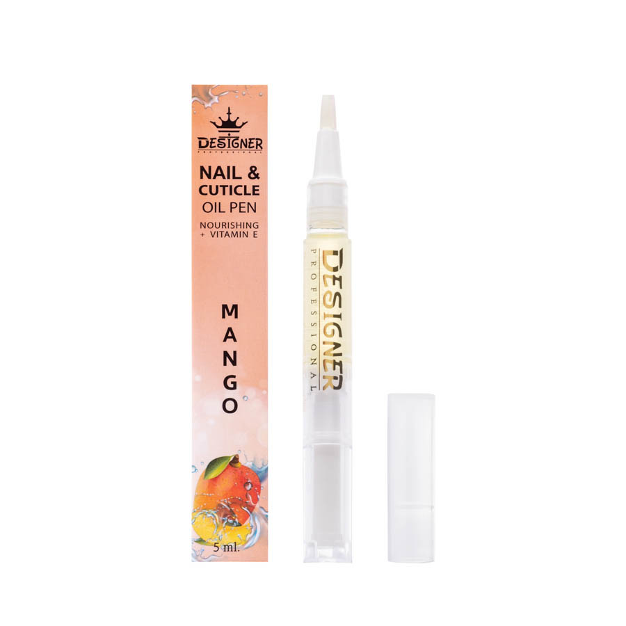 Олія поживна для кутикули Nail&Cuticle в олівці Designer 5 мл. Mango Манго