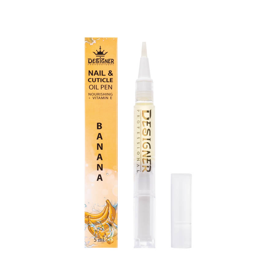 Олія поживна для кутикули Nail&Cuticle в олівці Designer 5 мл. Banana Банан