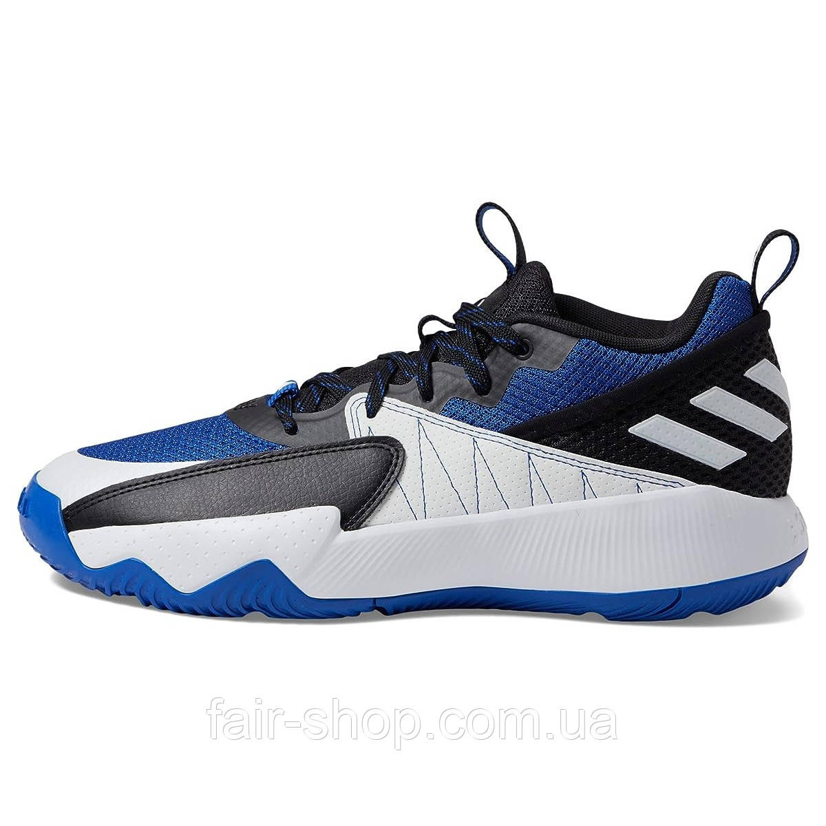 Royal blue and white adidas discount