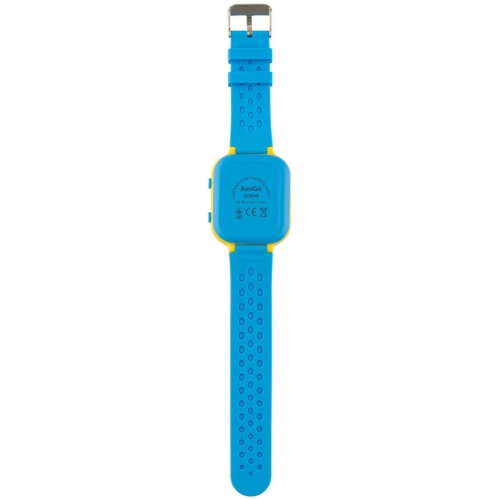 Дитячий розумний годинник AmiGo GO009 Blue/Yellow