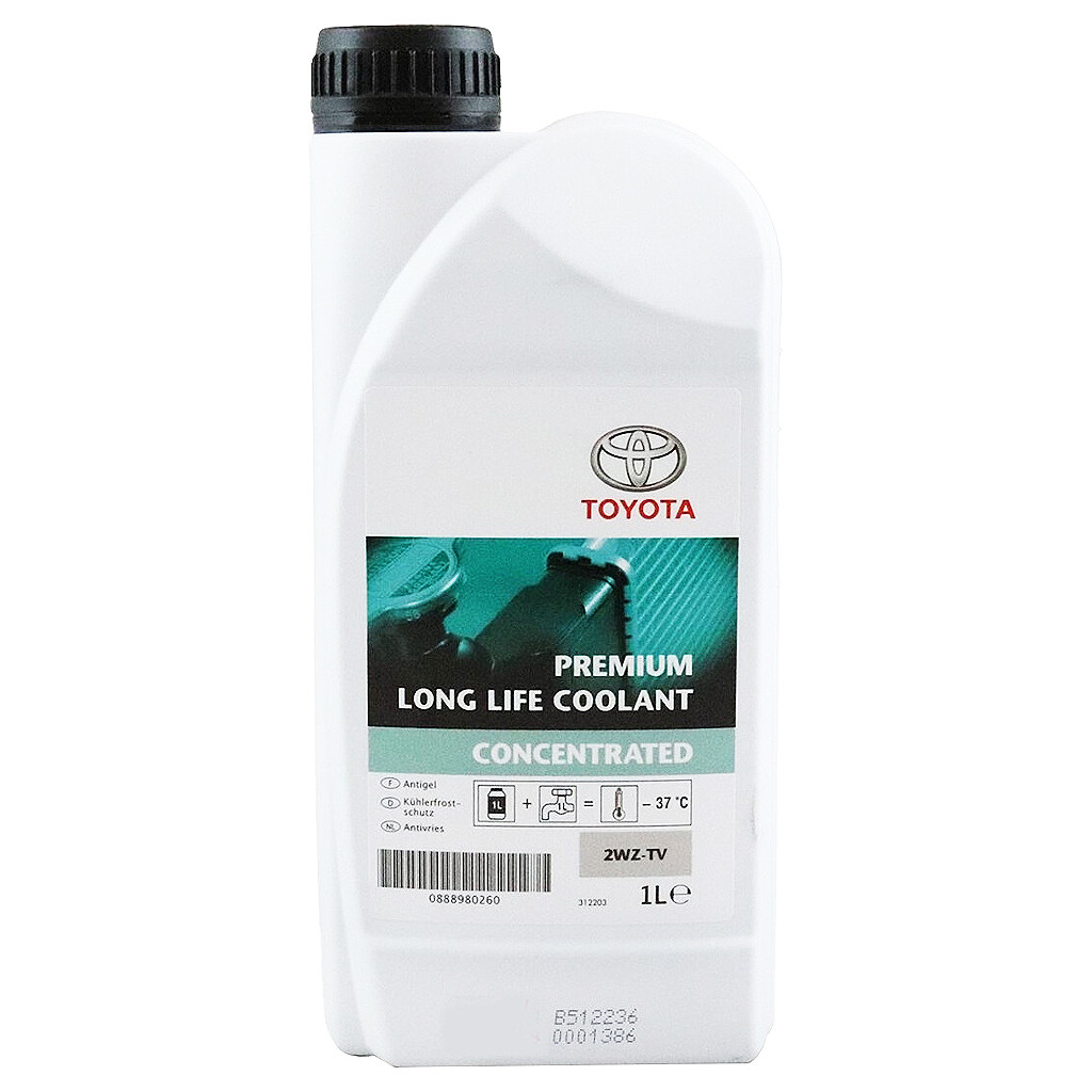 Toyota Premium Long Life синій, 1 л (0888980260) концентрат антифризу, фото 1