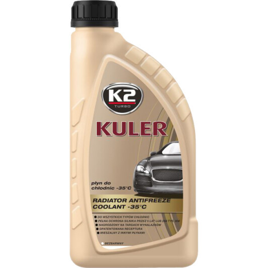 Готовий антифриз K2 Kuler безбарвний -35 °C, фото 1