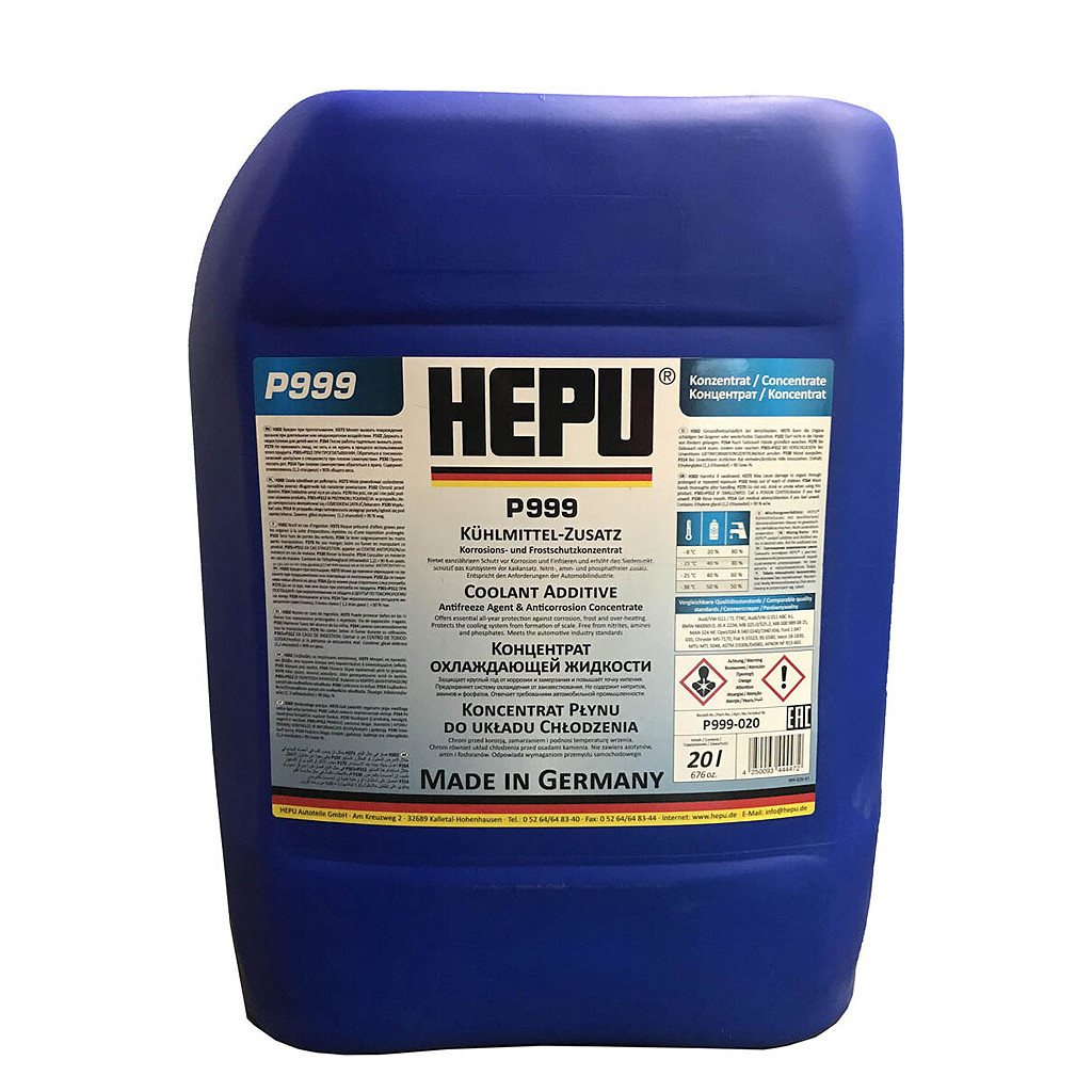 Hepu G11 синій, 20 л (P999) концентрат антифризу, фото 1