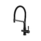 Змішувач для кухні MiX Barollo 021 Чорний для питної води, фото 7