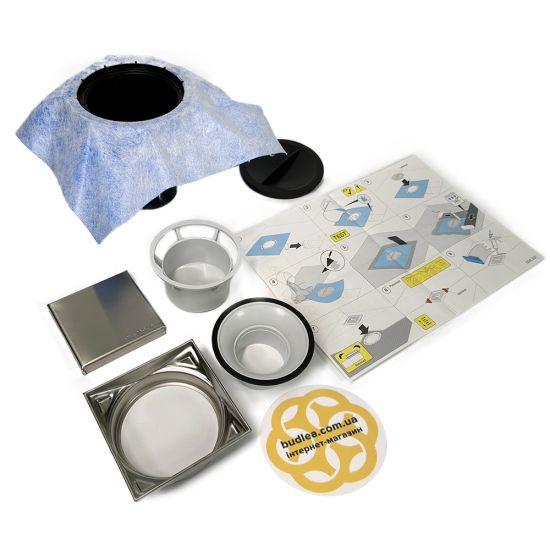 Купить Вертикальный трап для душевой кабины PYS Floor Drain 10х10 см ...