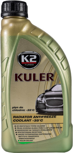 Готовий антифриз K2 Kuler зелений -35 °C, фото 1