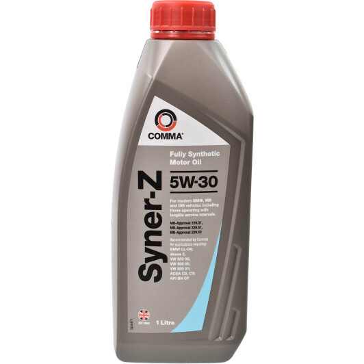 Comma Syner-Z 5W-30 1 л, (SYZ1L) моторна олива, фото 1