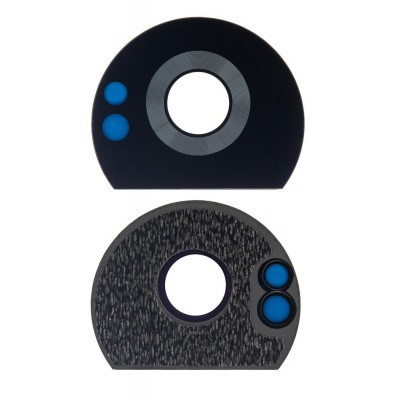 Скло камери для телефону Motorola Moto Z2 Play, чорне