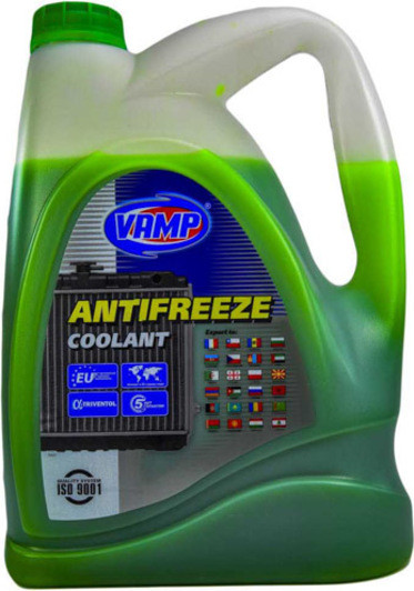 VAMP Antifreeze зелений -38 °C, 5 л (581) готовий антифриз, фото 1