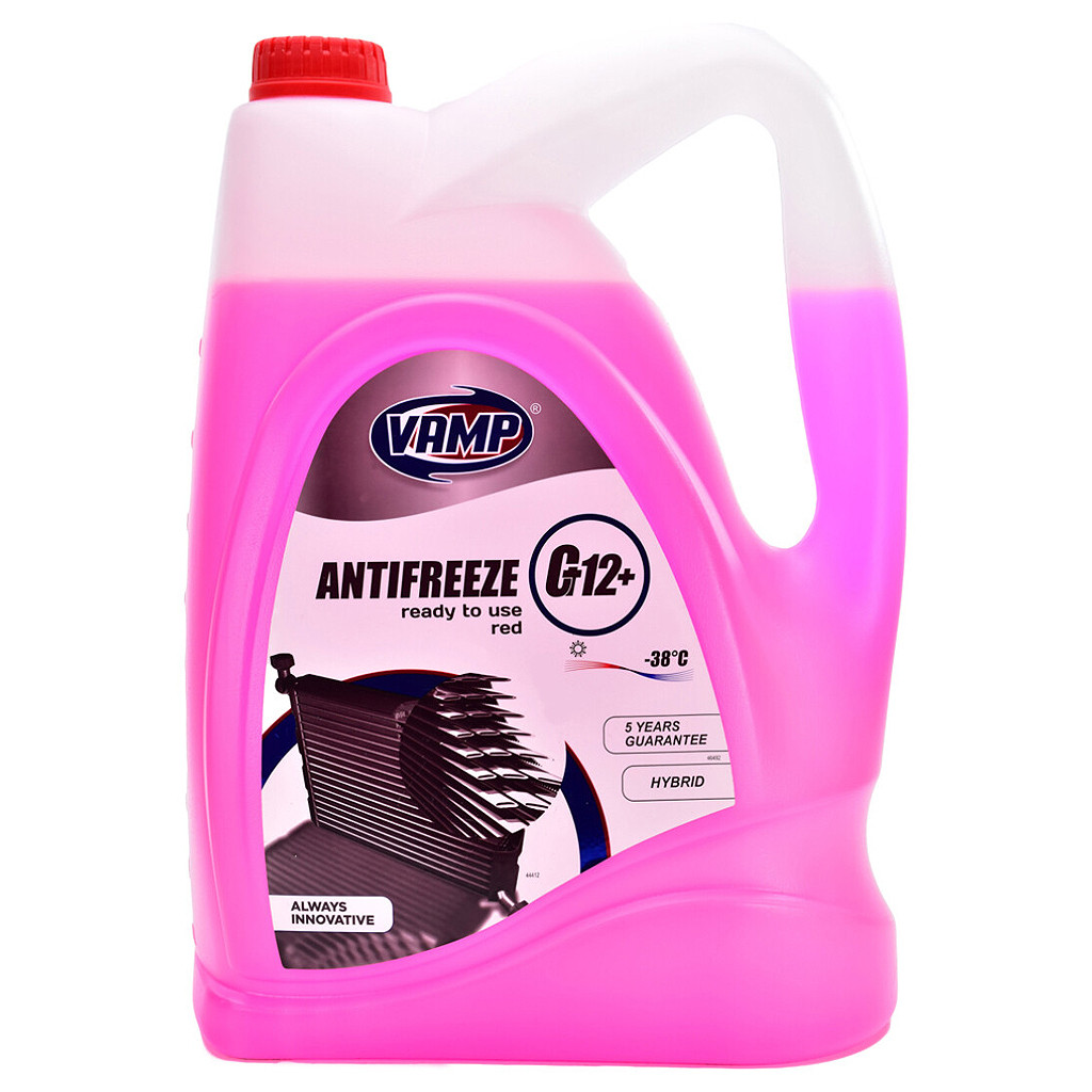 Готовий антифриз VAMP червоний -38 °C., фото 1