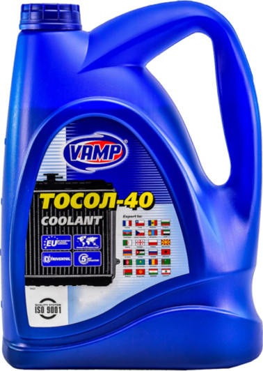 Готовий антифриз VAMP синій -40 °C, фото 1