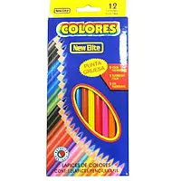 Карандаши цветные пластик., "COLORES", 12 цветов