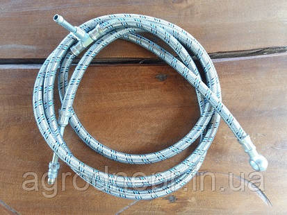 Паливопровід 70-1101345 Б1 на 3 штуцери МТЗ в металевому обплетені, фото 1