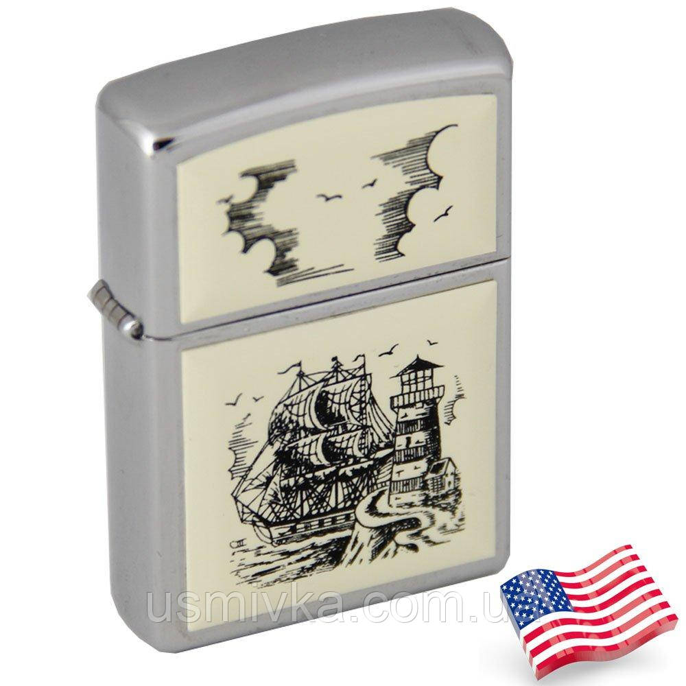 Запальничка Zippo 359 Scrimshaw Ship