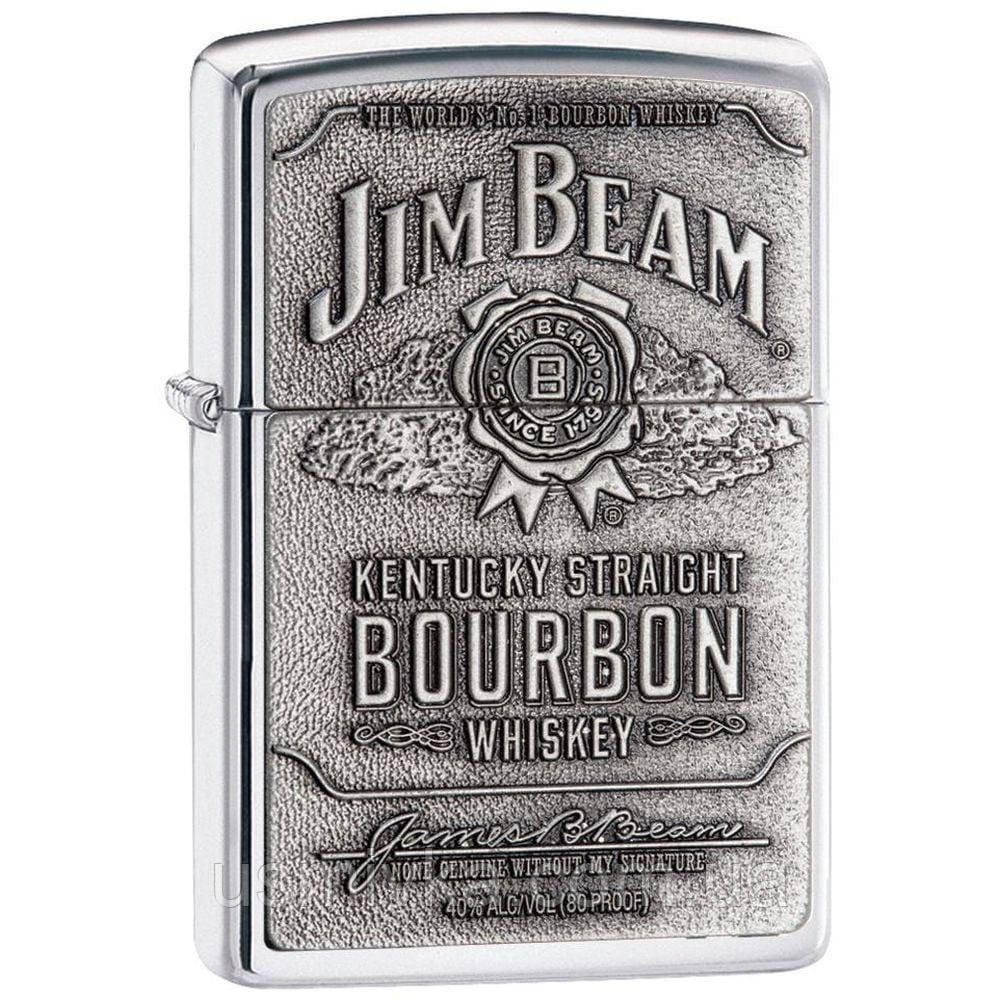 Zippo Jim Beam 250JB928 запальничка zippo Джим Бім