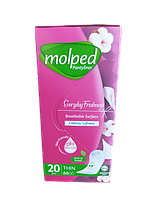 Ежедневные прокладки Molped Pantyliner cottony softness scent of nature 20 шт