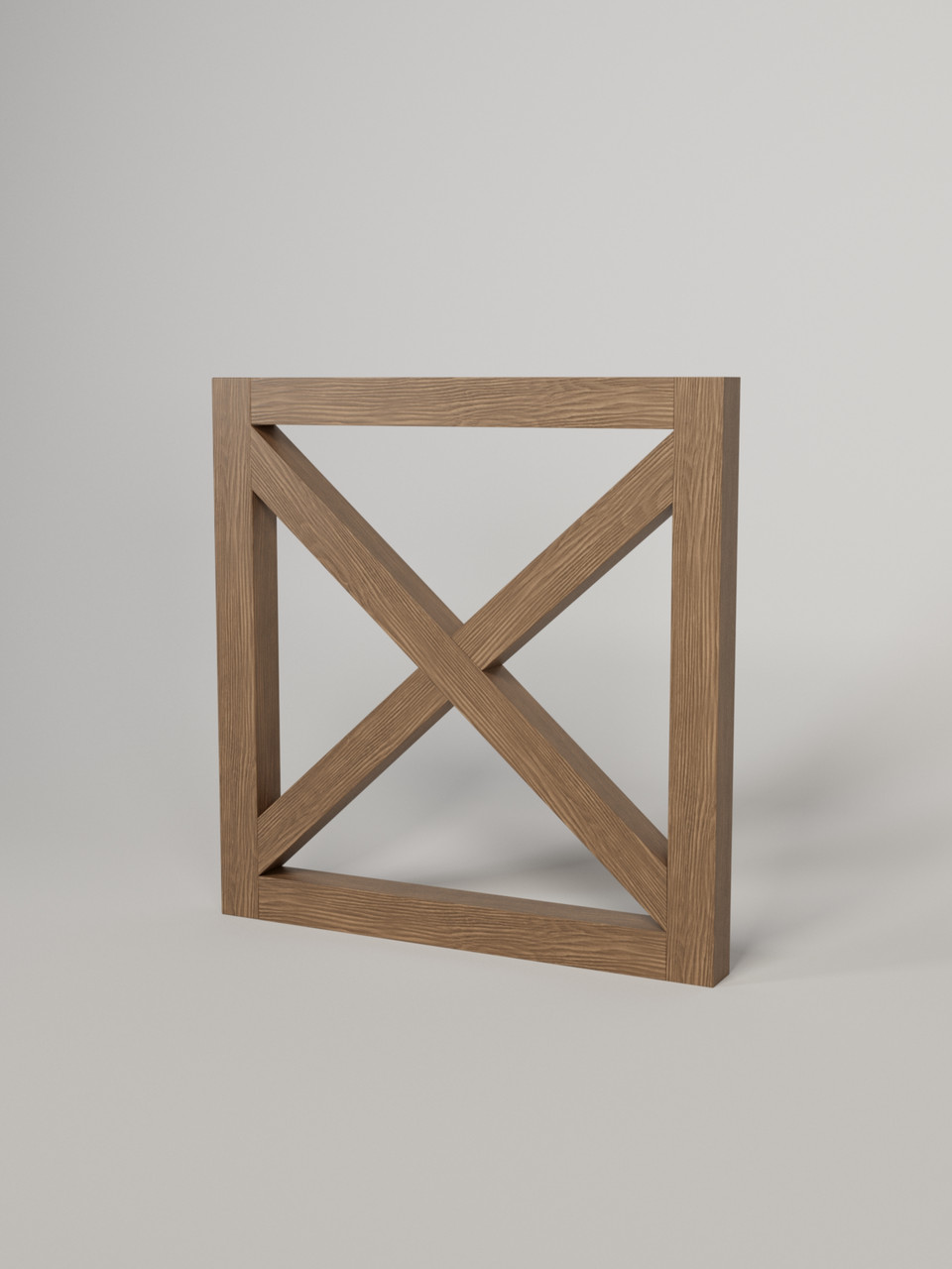 Опора для стола "Серия 10 Х" из дерева ясень