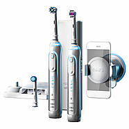 Набір електричних зубних щіток BRAUN Oral-B Genius PRO 8900 White 2шт, фото 5