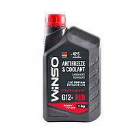 ANTIFREEZE WINSO RED G12+ (червоний) Антифриз готовий до використання 1kg