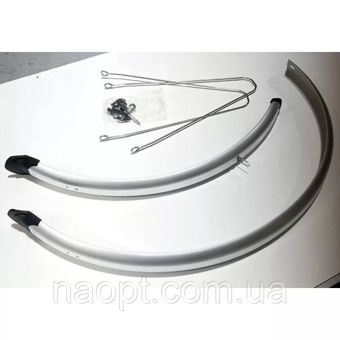 Велосипедні крила. 28 гнучкий Металопластик. Крила велосипеда. Крила для гірського велосипеда. Велокрила., фото 1