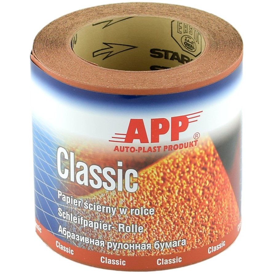 Наждачний папір APP Ersta Classic P100 в рулоні 115 мм х 25 м