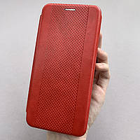 Чехол-книга для Tecno Camon 18P CH7n книжка с магнитом подставкой на телефон техно камон 18п красная V2S