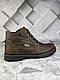 Чоловічі зимові черевики з натуральної шкіри ( коричневі ), фото 3